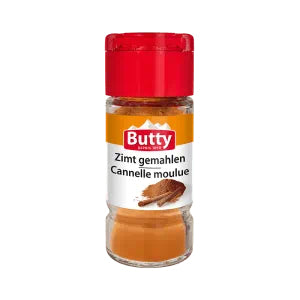 Butty Einzelgewürz Gemahlener Zimt – 23 g