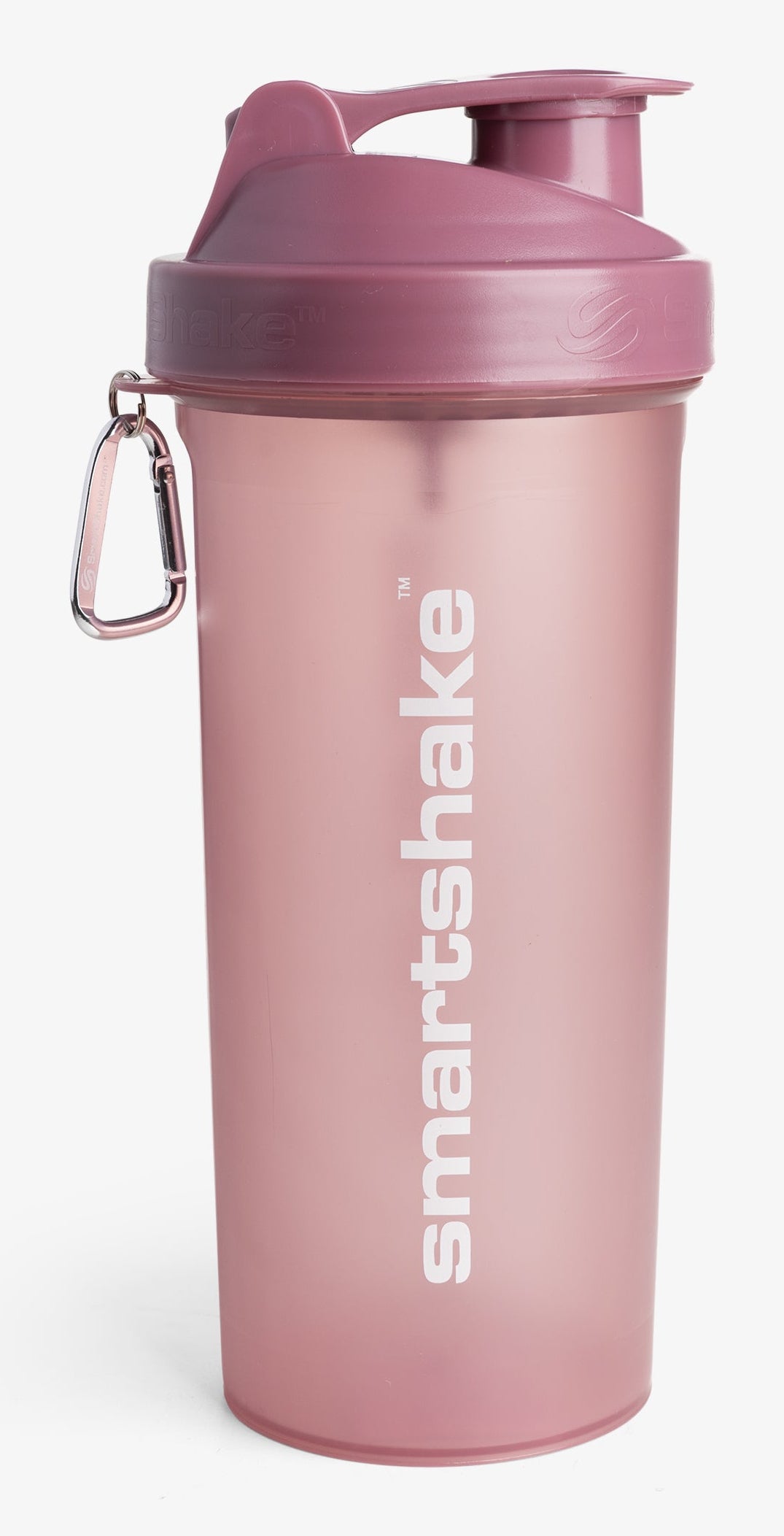 Smartshake Lite Trinkflasche 1,0 l – Kunststoff, Schraubdeckel, Deep Rose