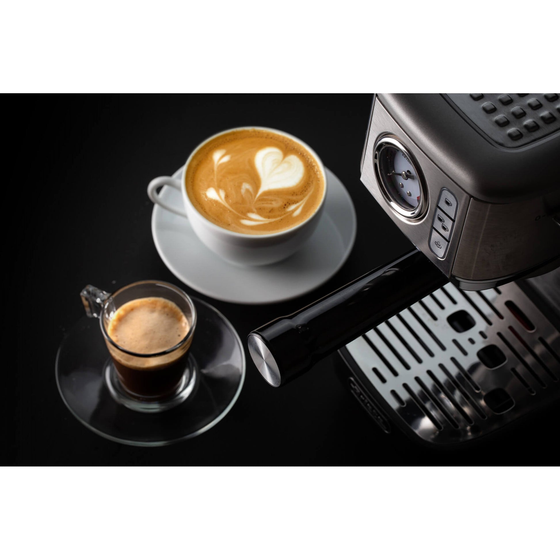 Ariete Espressomaschine ARI-1381 – 1,1 l Wassertank, 15 bar, 1300 W – Silber