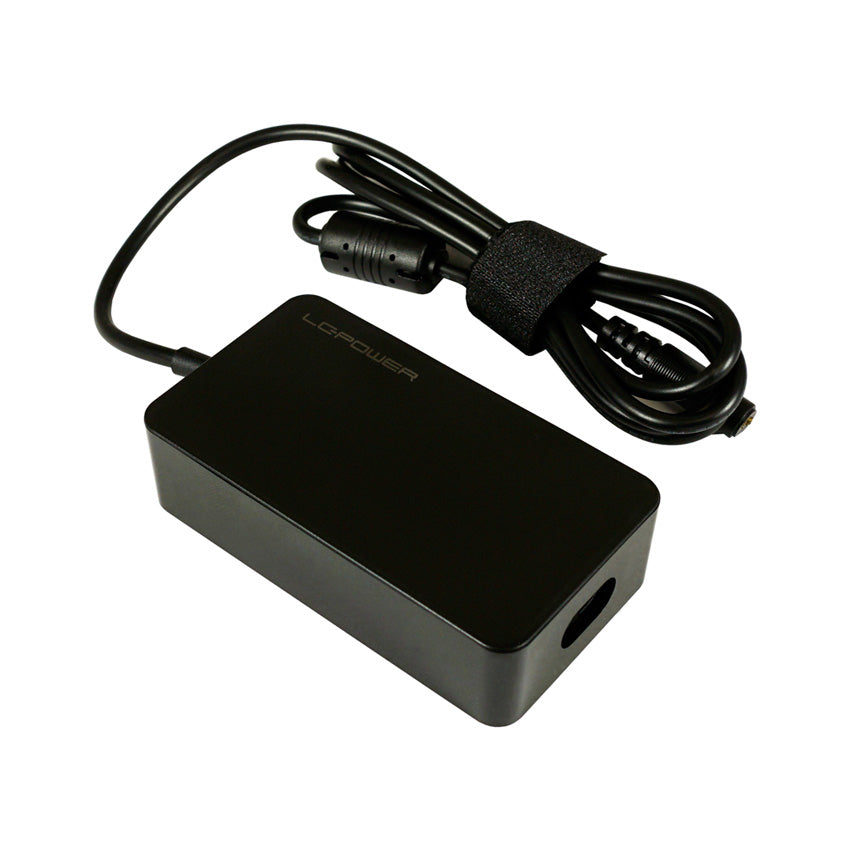 LC-Power LC-NB-PRO-45 Netzteil 45 W – 18,5–20 V Ausgang, 110–240 V Eingang – für Laptops – Schwarz