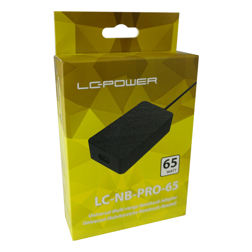 LC-Power LC-NB-PRO-65 Netzteil 65 W – für Laptops