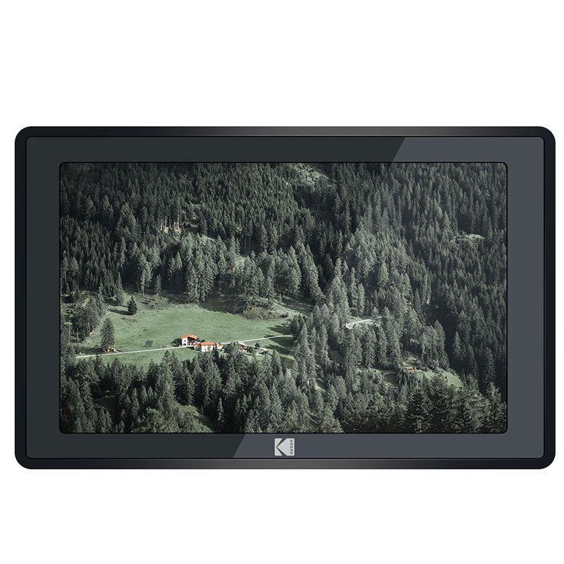 Kodak Digitaler Bilderrahmen RCF-106H 10" – 1280 × 800, IPS, Touchscreen, WLAN, 16 GB, SD, SDHC, Schwarz