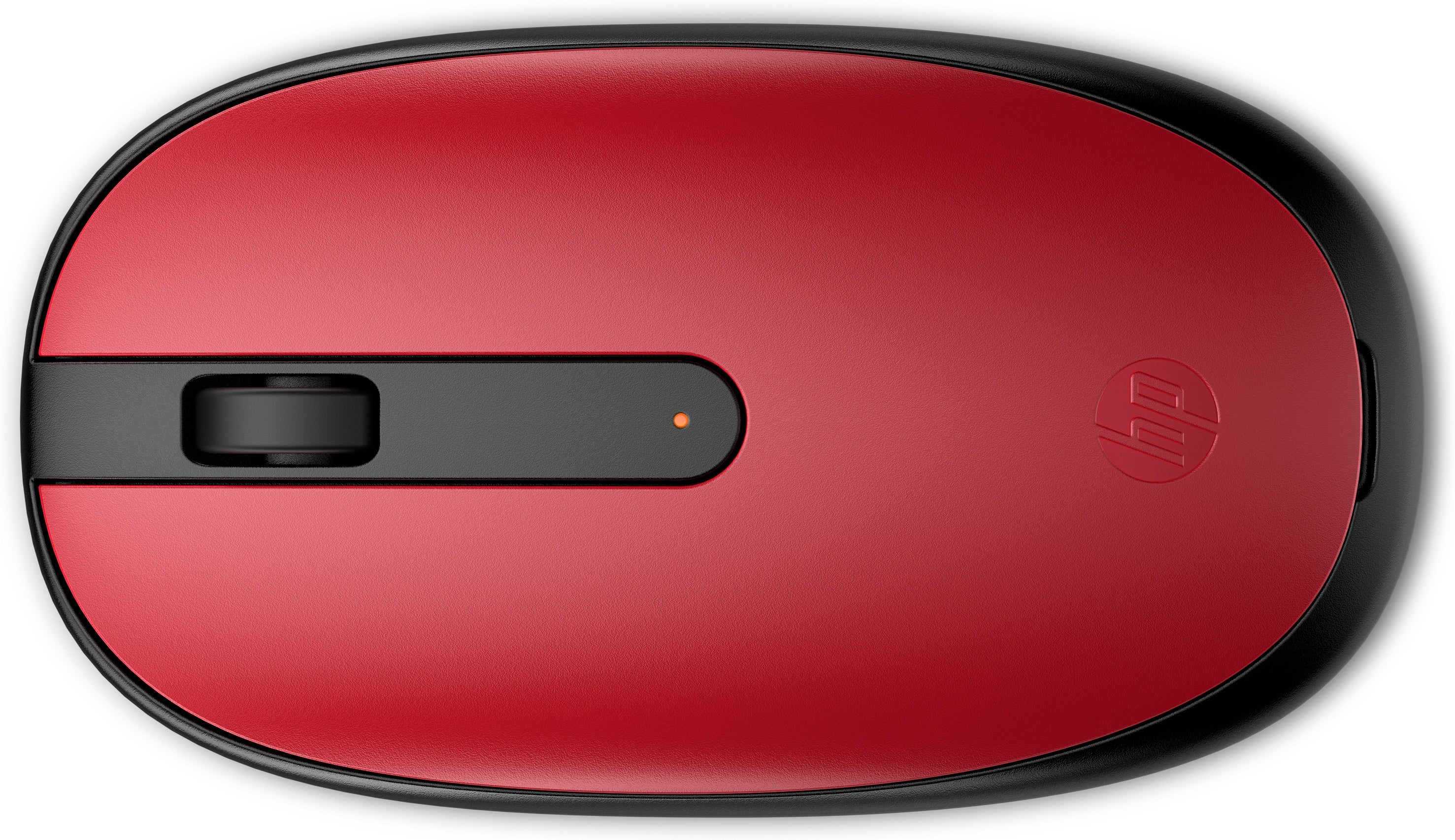 HP 240 – Maus – Kabellos (Bluetooth), 1600 DPI, beidhändig, Rot