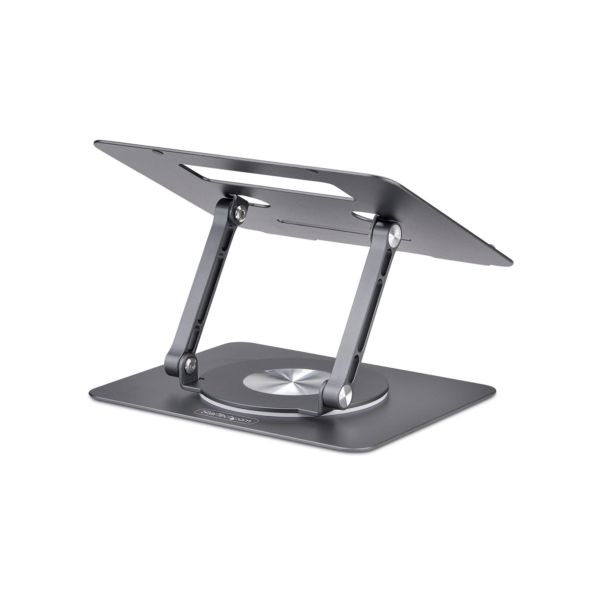 StarTech.com Laptop-Ständer – bis 5 kg, 360° drehbar, höhenverstellbar – Silber