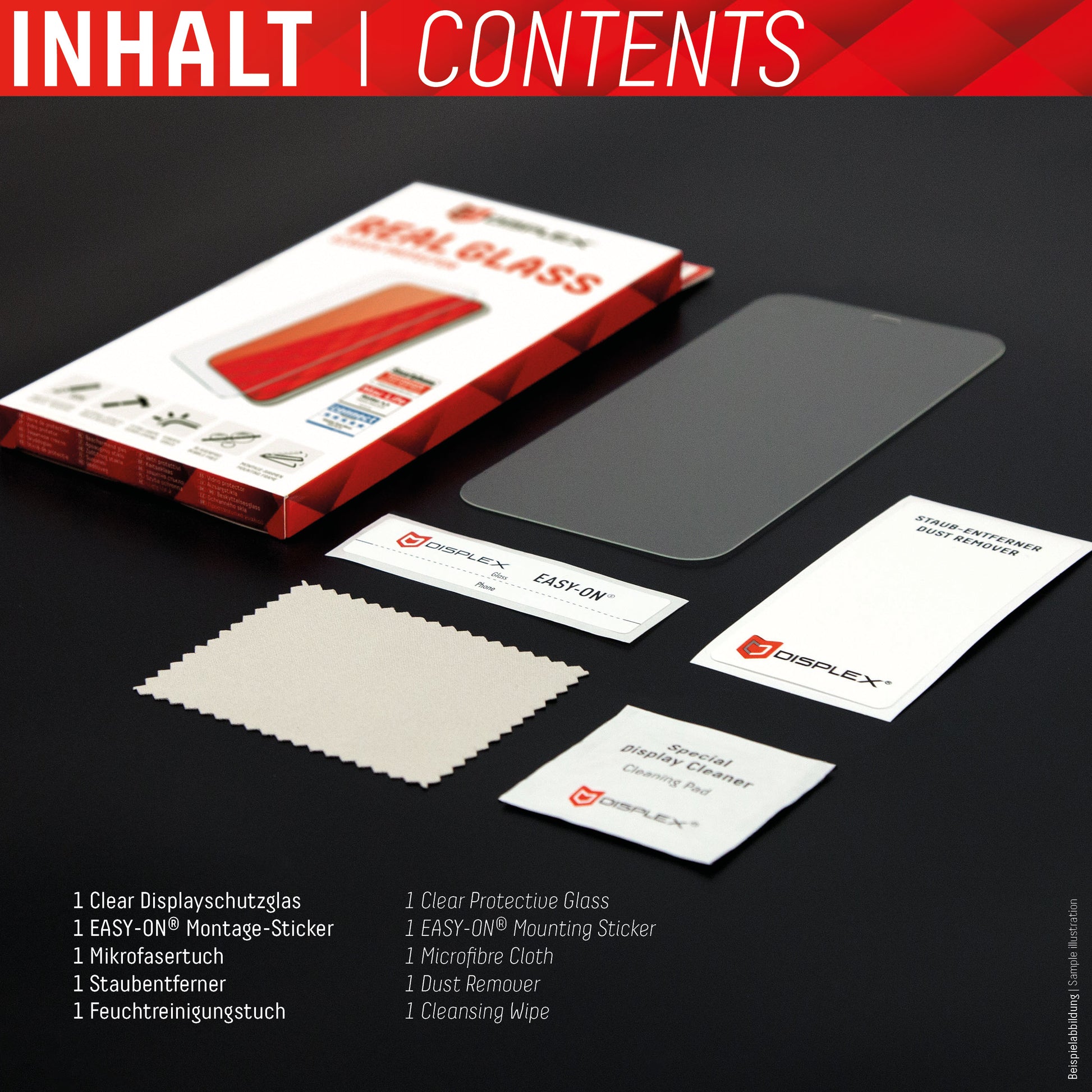 Displex Displayschutz (Panzerglas), 10H – für Xcover Pro