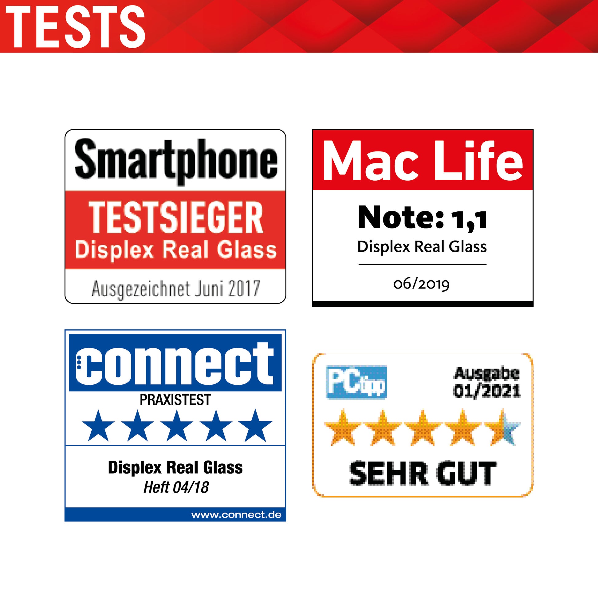 Displex Displayschutz (Panzerglas), 10H – für iPhone 13 Pro Max