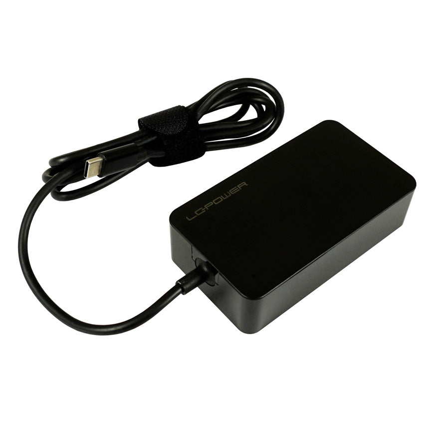 LC-Power LC-NB-PRO-45-C Netzteil 45 W – für Laptops – Schwarz