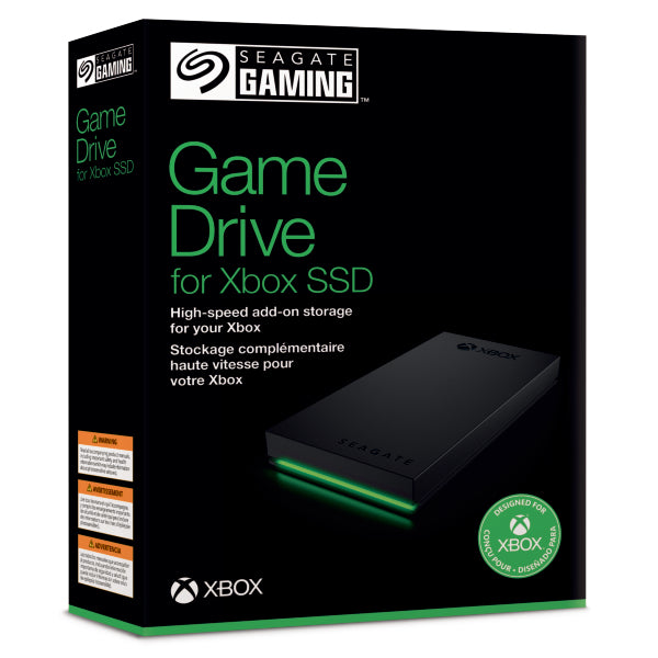 Seagate SSD Game Drive für Xbox – 1 TB, USB-A auf USB-C, USB 3.2 Gen 1