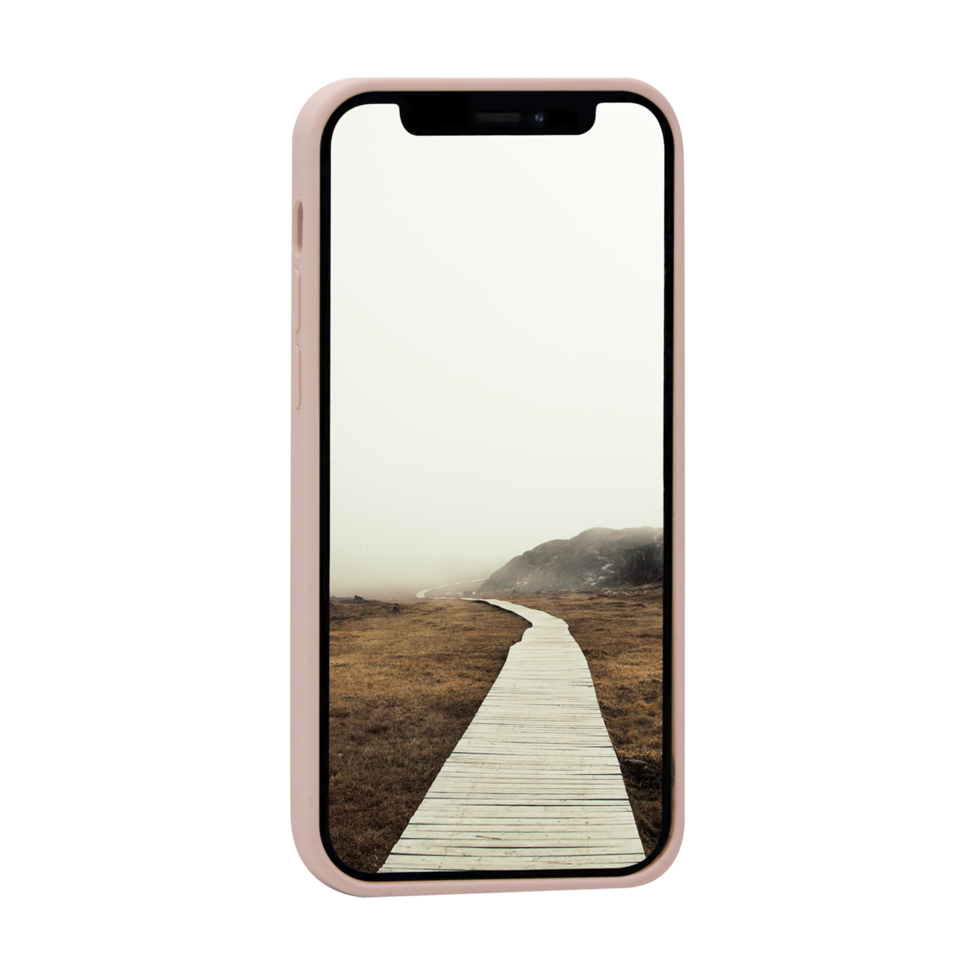 dbramante1928 Monaco Backcover – für Apple iPhone 12/12 Pro, Kunststoff, Pink, Kabelloses Aufladen