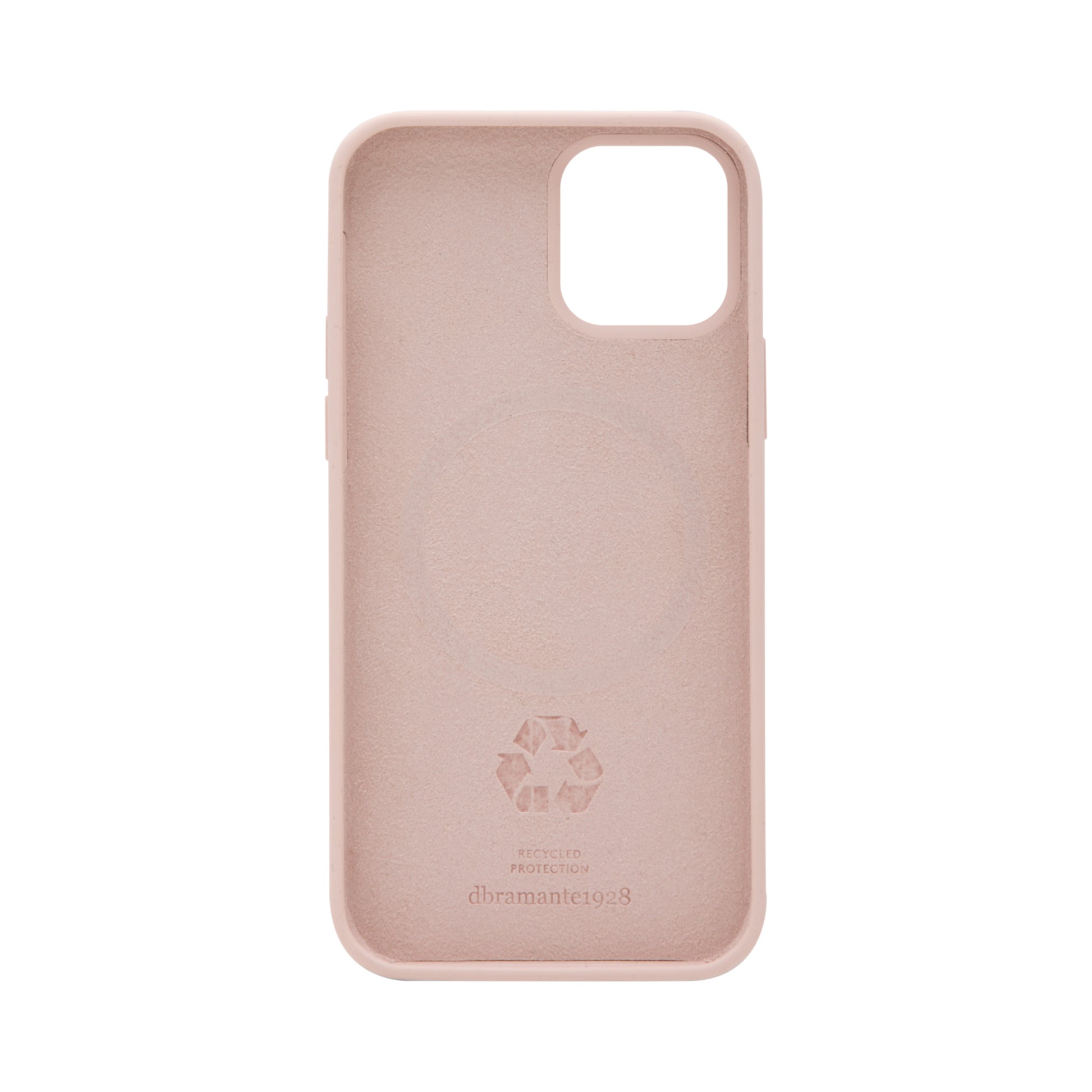 dbramante1928 Monaco Backcover – für Apple iPhone 12/12 Pro, Kunststoff, Pink, Kabelloses Aufladen