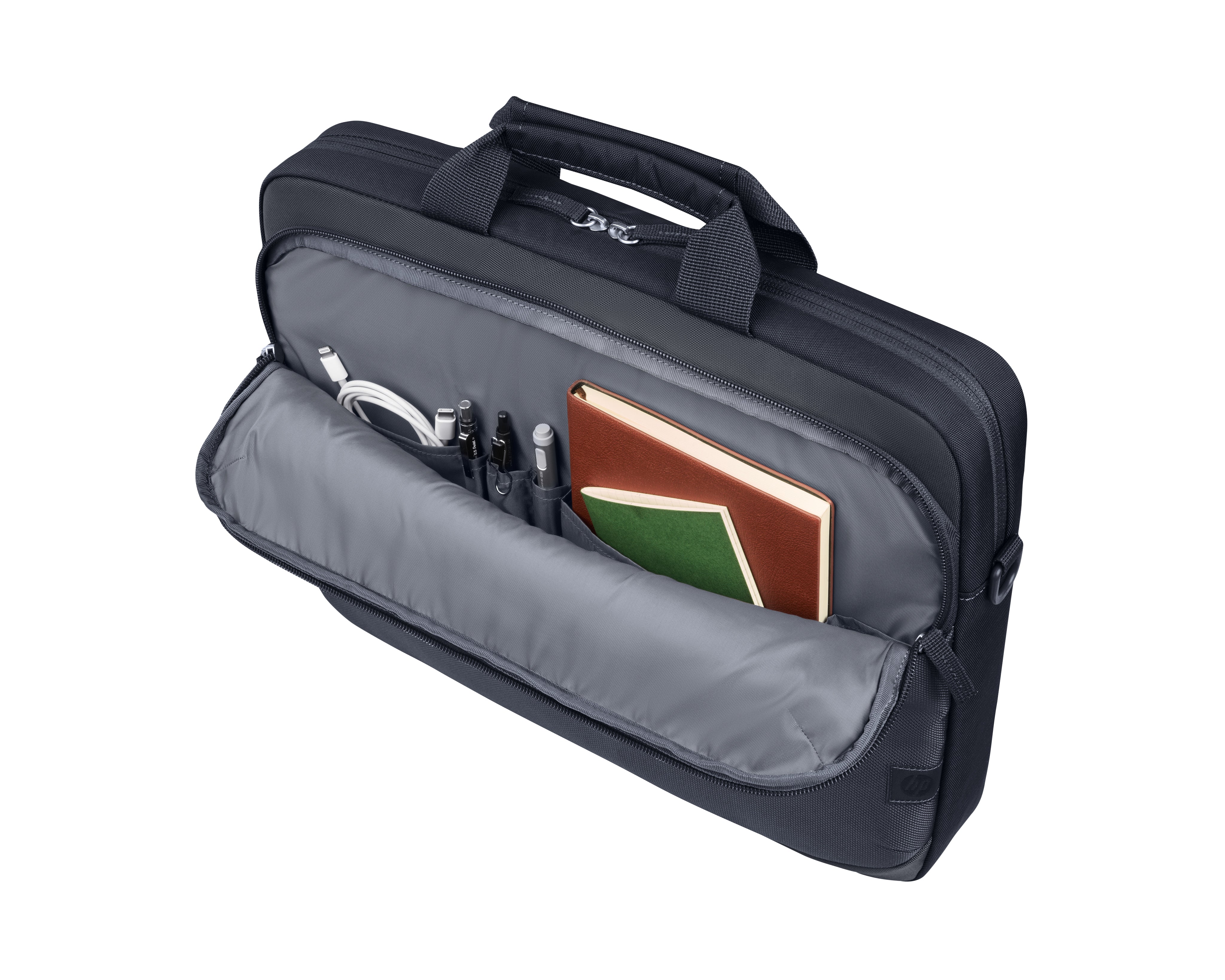 HP Notebook-Tasche bis 16,1" – wasserfest, abnehmbarer Schultergurt – Odyssey Gray