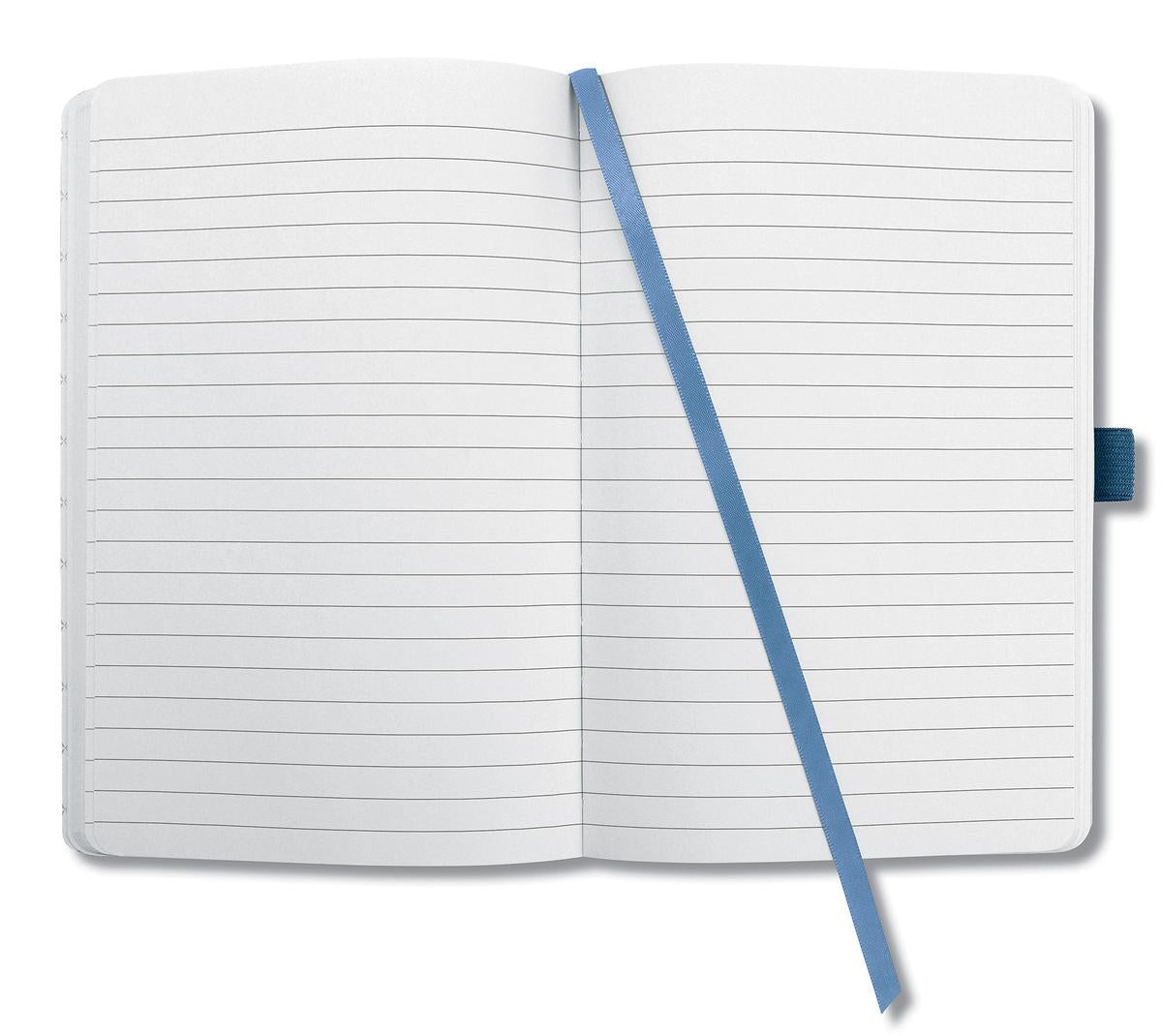 Sigel Notizbuch, A5, liniert, Fadenheftung, Hardcover, 174 Seiten, perforiert, 80 g/m² – mehrfarbig
