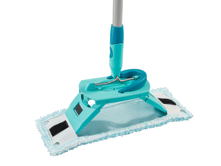 Leifheit Wischbezug Super Soft – 1 Stk. – Polyester – Hellblau – für Clean Twist M Ergo