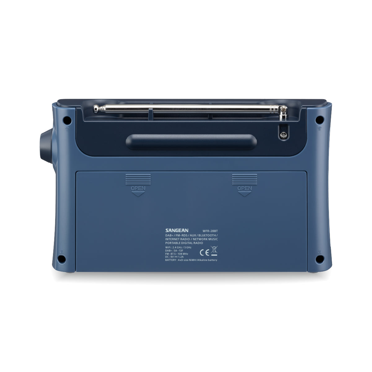 Sangean WFR-28BT – Internetradio, DAB+/UKW, Bluetooth, WLAN – Dunkelblau