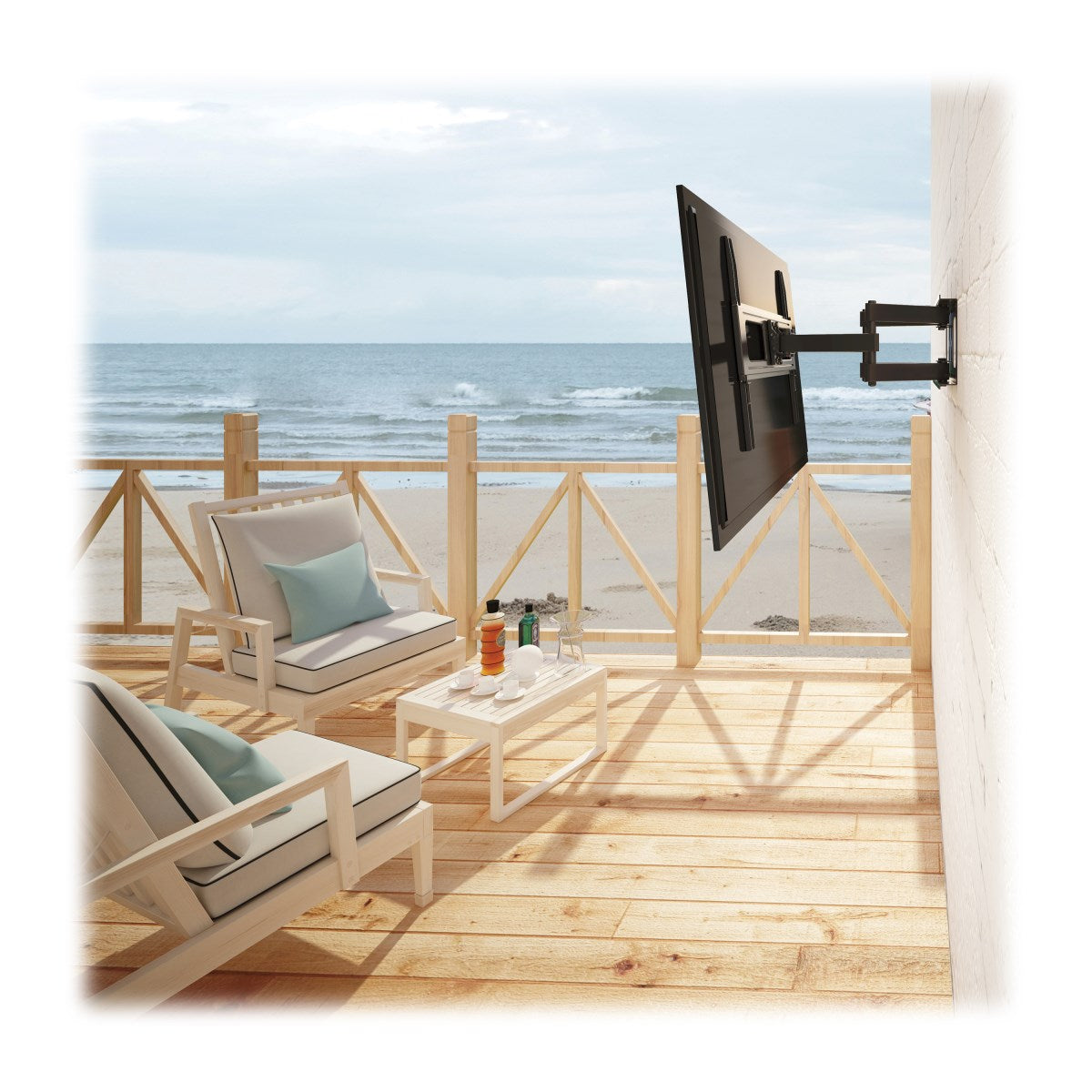 Tripp Lite Wandhalterung – Vollbeweglich – 32–70" – VESA 200×200–400×400 – bis 50 kg – DWM3270XOUT