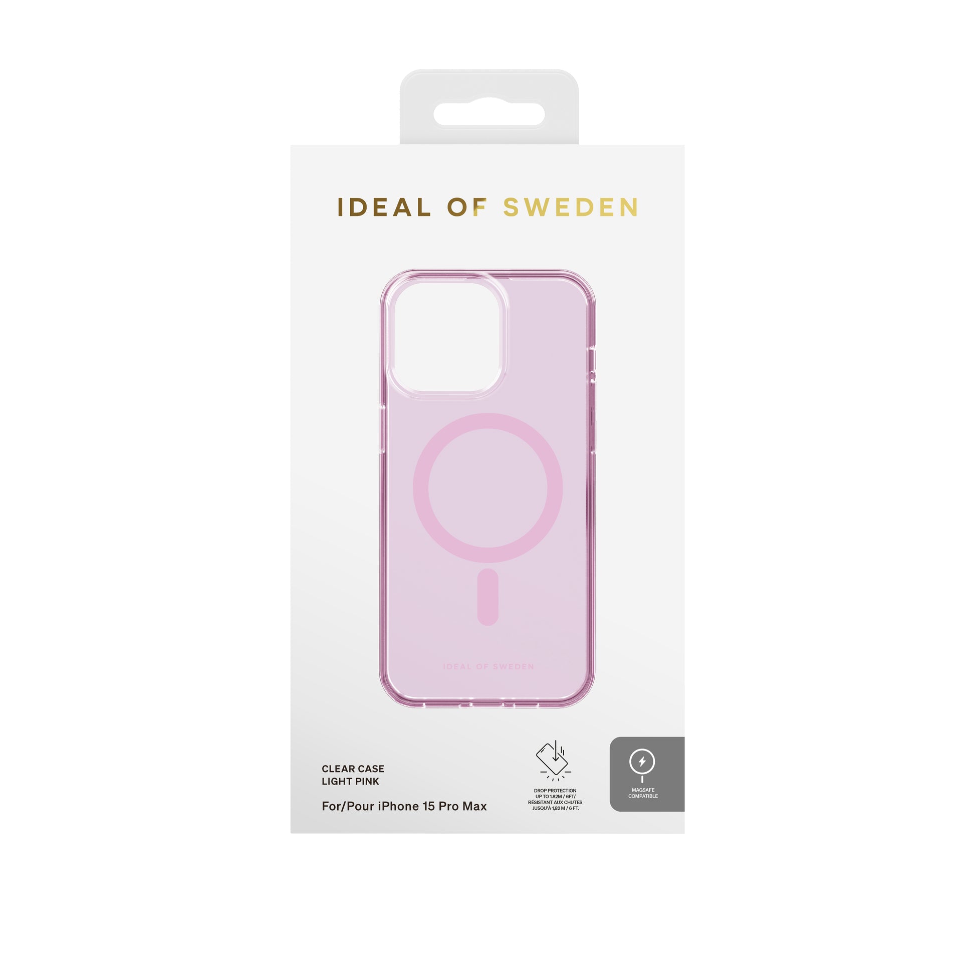 Ideal of Sweden – Backcover – für Apple iPhone 15 Pro Max – rosa – TPU/PC – MagSafe-kompatibel