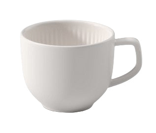 Villeroy & Boch Afina Tasse – 0,05 l, Porzellan, weiss, spülmaschinenbeständig, mikrowellengeeignet, 1 Stück