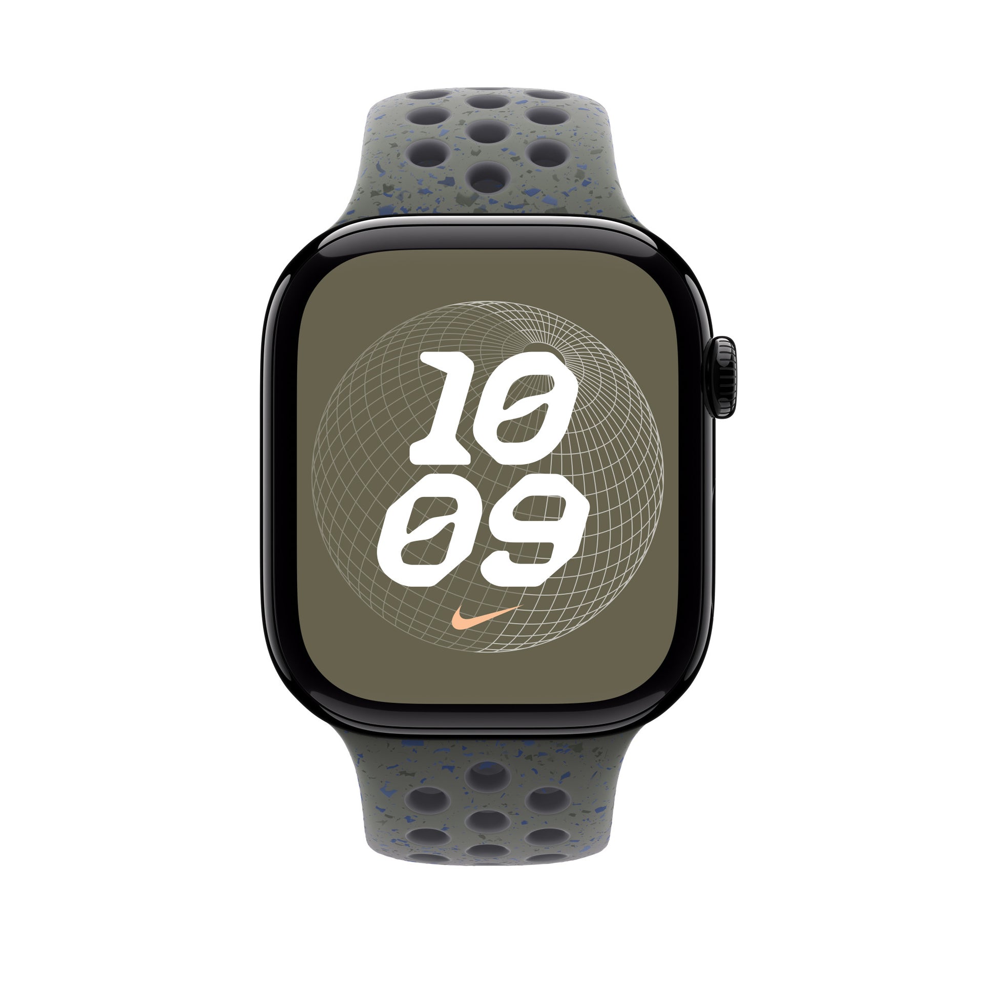 Apple Sportarmband (Cargo Khaki) – Armband – für Apple Watch 46 mm, Grösse S/M, Polymer (recycelt)