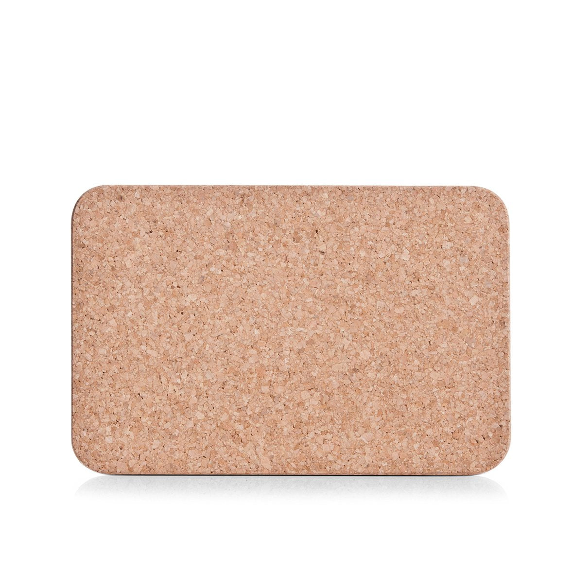 Zeller Present Teekannen-Untersatz Kork, 29,5 × 19,5 × 1 cm, 2er-Set, für Pfanne, Braun
