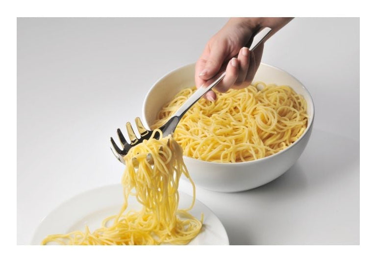 WMF NUOVA – Spaghettilöffel 30 cm, Edelstahl, spülmaschinenfest, Silber
