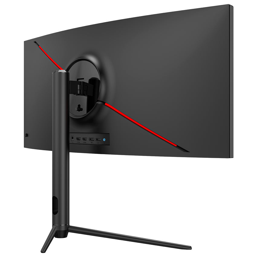 LC-Power LC-M30UWFC – Monitor, 29,5", VA, 200 Hz, 250 cd/m², Gebogen, FreeSync, VESA 100 × 100, Schwarz