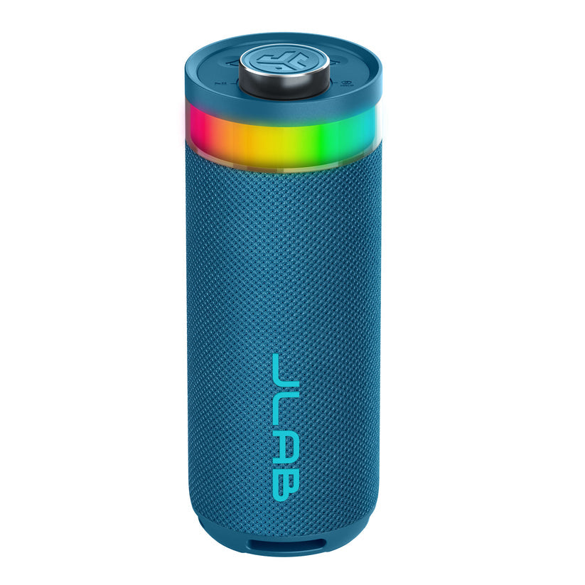 JLab Go Party – Party-Lautsprecher – 10 W, RGB-LED, IP56, 16 h – Navy