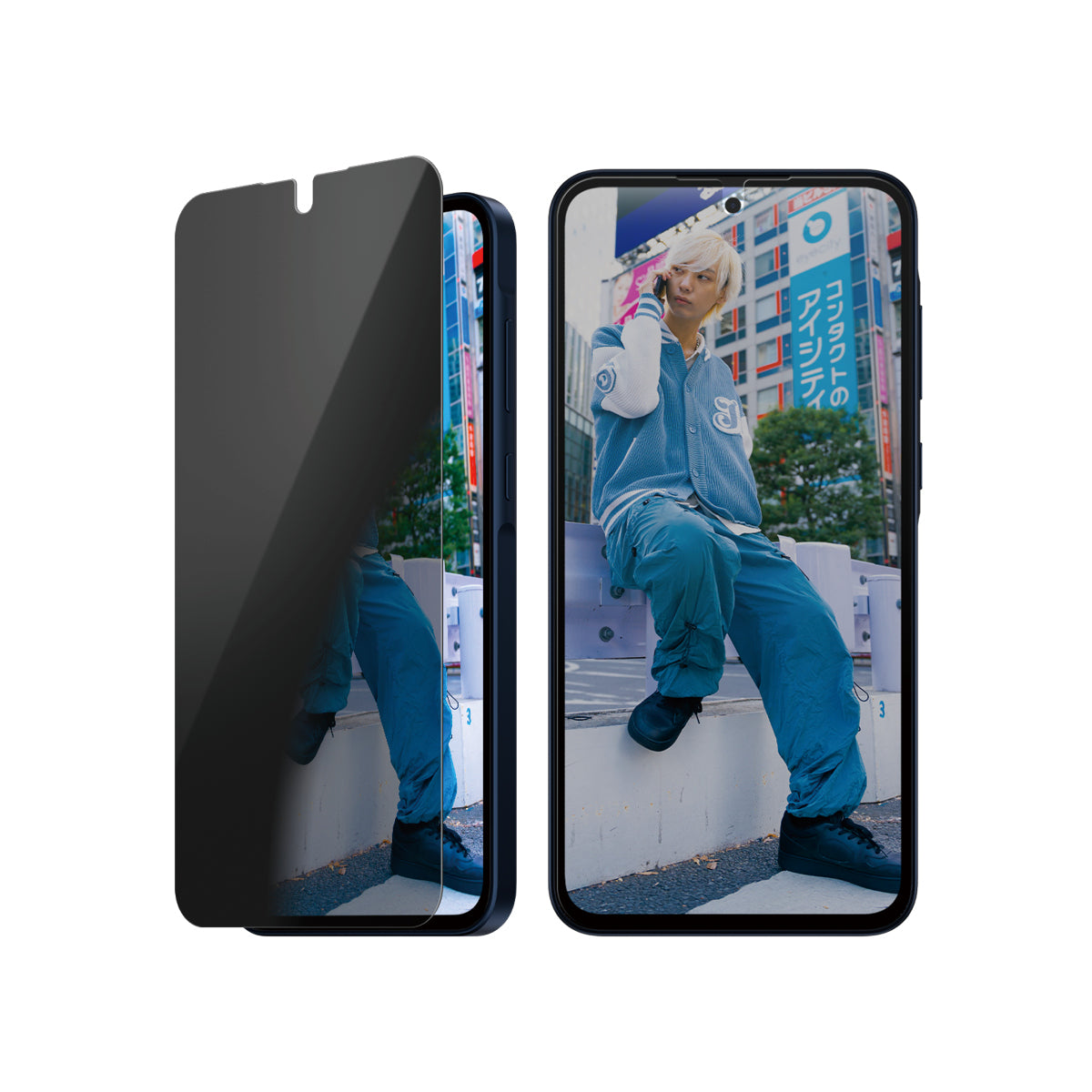 PanzerGlass Privacy-Filter (Panzerglas), Ultra-Wide Fit – für Galaxy A36 5G – mit Applikator