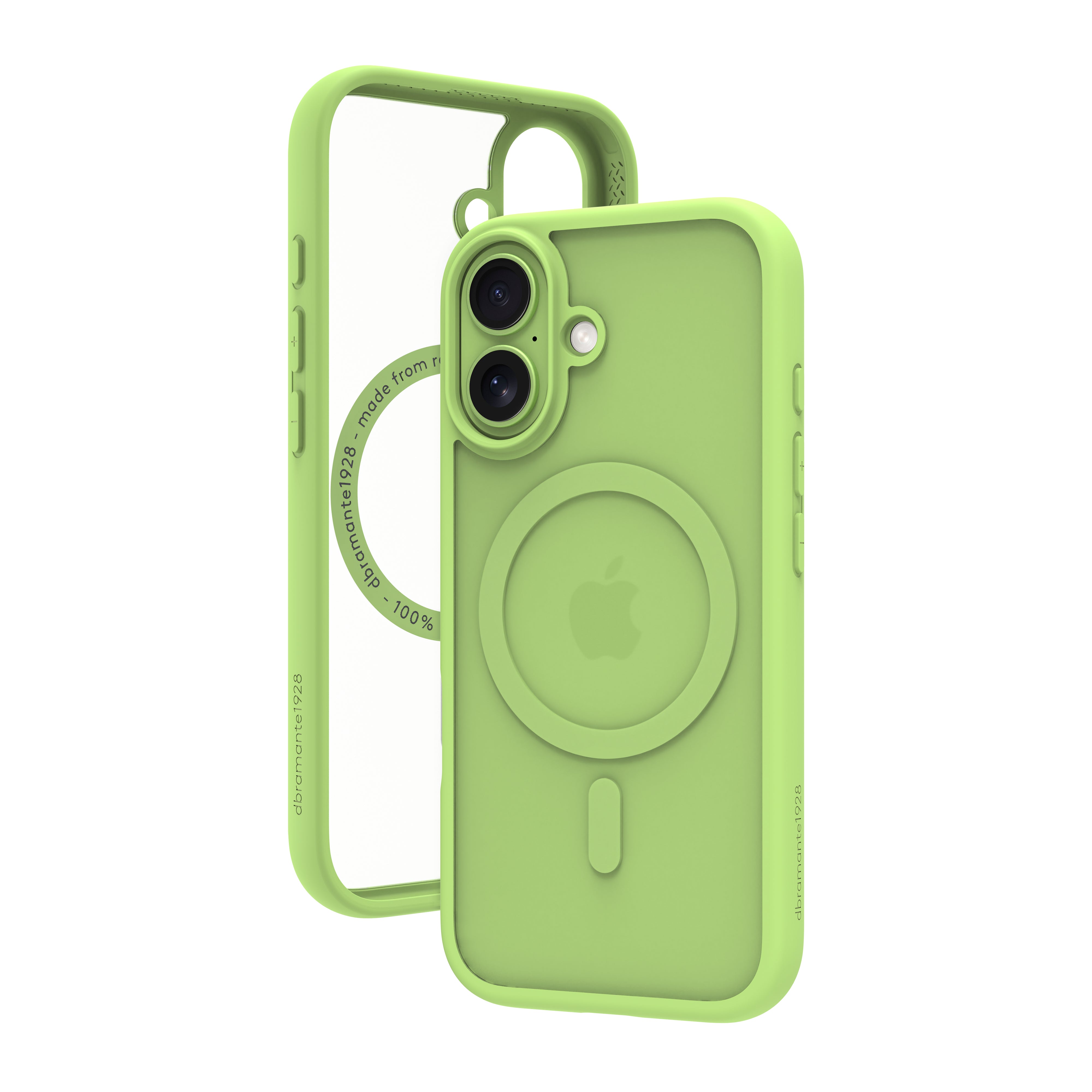 dbramante1928 Grenen MS Backcover – für Apple iPhone 17, Hellgrün, bis 2 m Sturzsicher