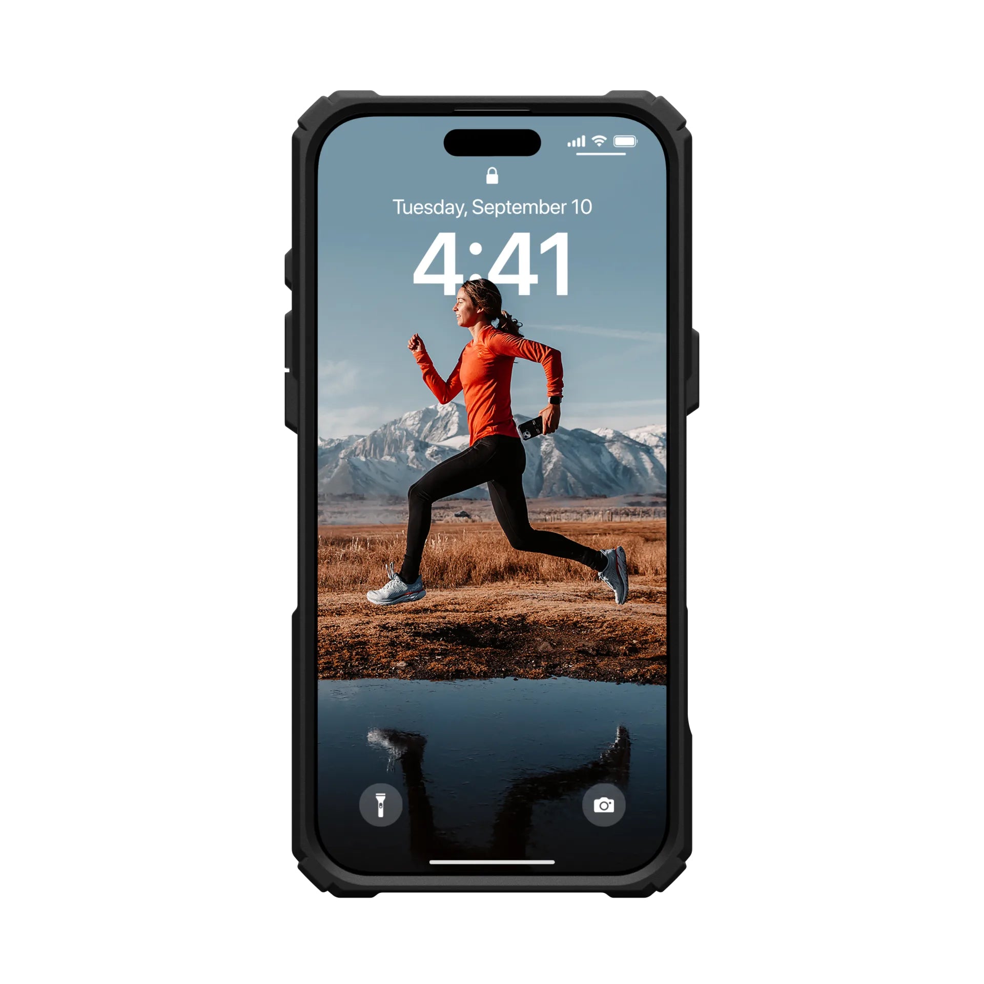 Urban Armor Gear Backcover – für Apple iPhone 16 Pro Max – schwarz/transparent – MagSafe-kompatibel