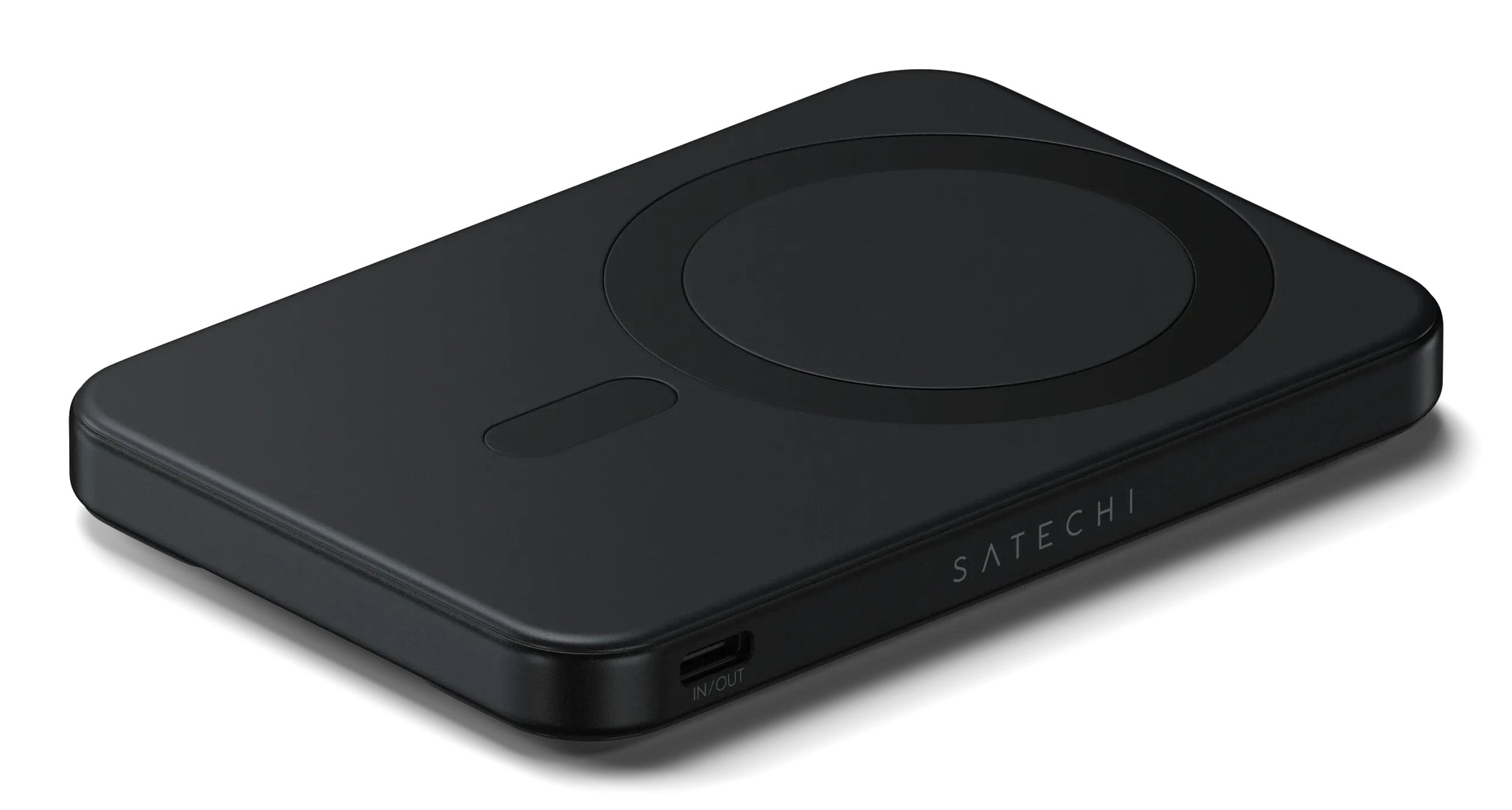 Satechi MagSafe Powerbank 5'000 mAh – 20 W PD, MagSafe 15 W, 1× USB-C, schwarz