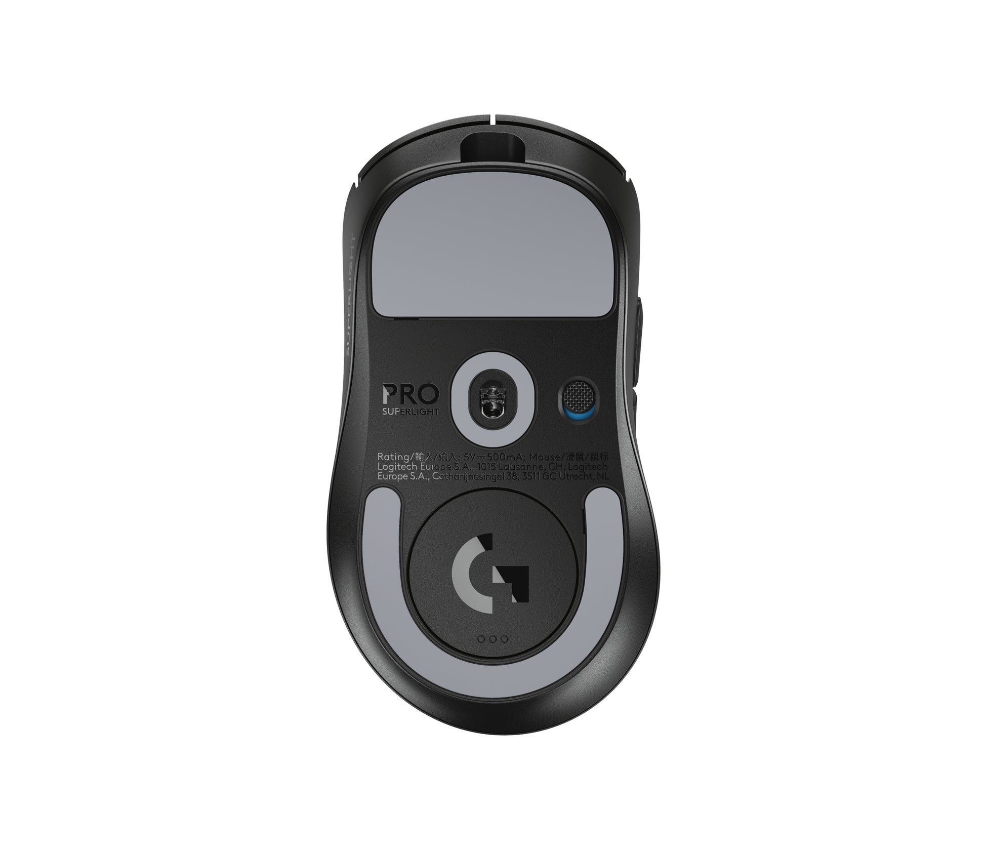 Logitech G PRO X SUPERLIGHT 2 DEX – Gaming-Maus – Kabellos (2,4 GHz), 44000 DPI, rechts, Schwarz