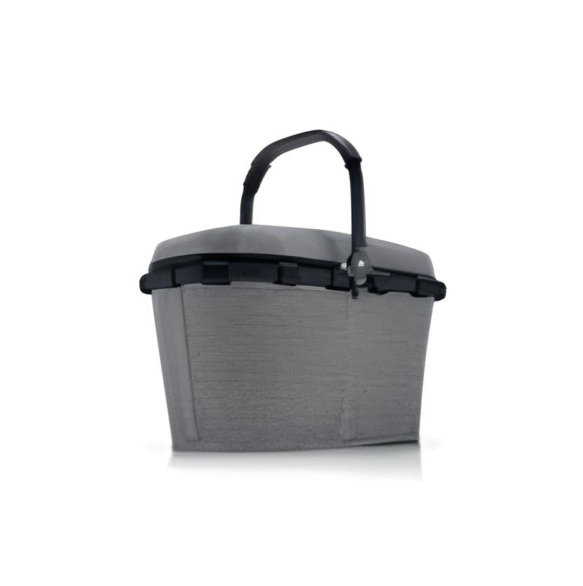 Reisenthel Stofftasche, Polyester, Twist Silver, 480×290×280 mm