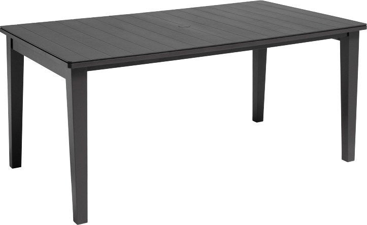 Allibert Tisch – Hellbraun – Kunststoff – Tisch 165 × 94 × 74 cm