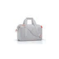 Reisenthel Allrounder M – Umhängetasche, 18 l, Polyester, Hellgrau, 40 × 33,5 × 24 cm