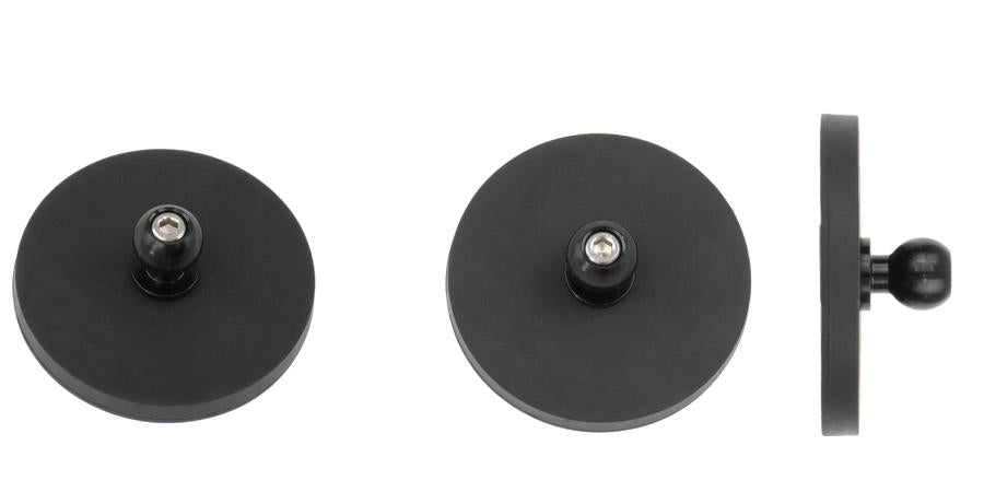 Brodit 202027 – POS-Halterung, Kugelgelenk, 88 × 88 × 35 mm, Schwarz