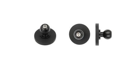 Brodit Montageplatte, magnetisch, 43 mm – universal – Schwarz
