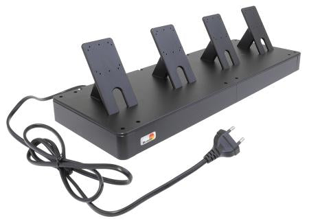 Brodit Ladestation – 4× USB, mit Netzkabel