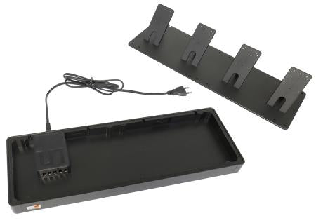 Brodit Ladestation – 4× USB, mit Netzkabel