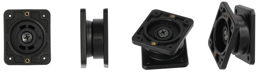 Brodit Big Tilt-Schwenk – Neigegelenk, 42×50×25 mm, Schwarz