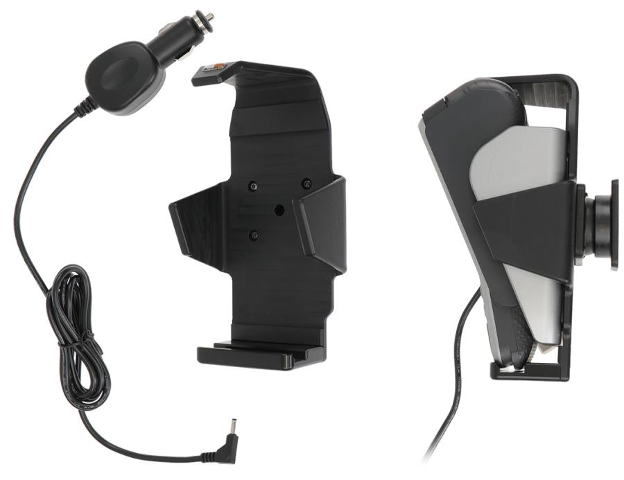 Brodit 712210 – Payment-Halterung, 360°/0–17°, für VeriFone V400m, Zigarettenanzünder 12/24 V, Schwarz
