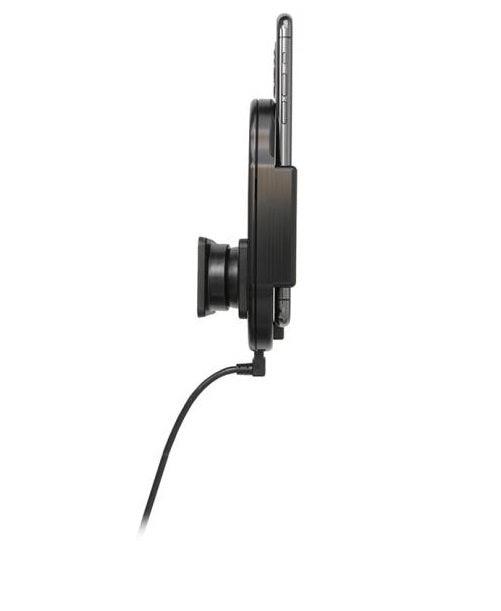 Brodit 719164 Kfz-Ladehalterung – Qi – Schraubbefestigung, USB-A ×2 – für Smartphone