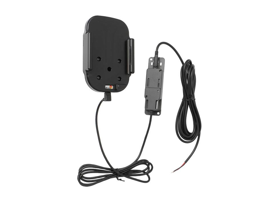 Brodit Auto-Halterung, Clip-Montage, Kabelloses Aufladen, 360° Drehbar – Universal – Schwarz, Kunststoff