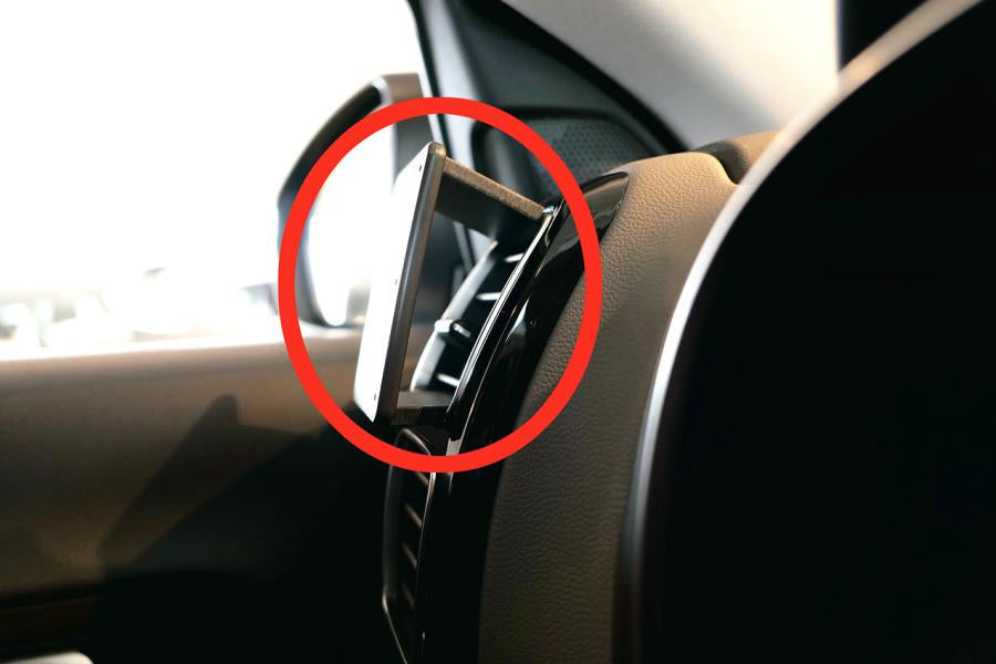 Brodit ProClip – Auto-Halterung – Lüftungsschlitz – Schwarz