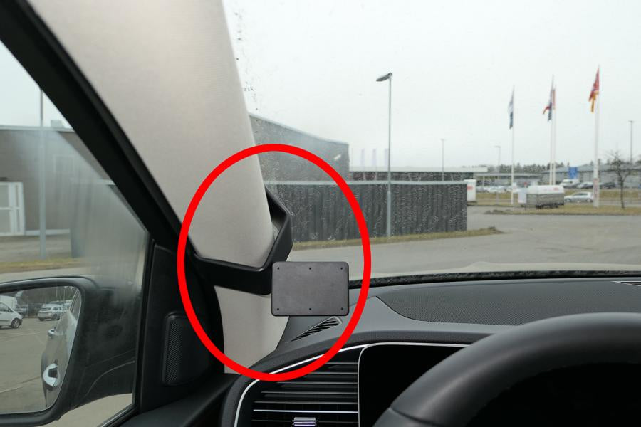 Brodit Auto-Halterung, Autolüftung, passive Halterung – für Smartphone, Tablet/UMPC, Handheld – Schwarz, ABS