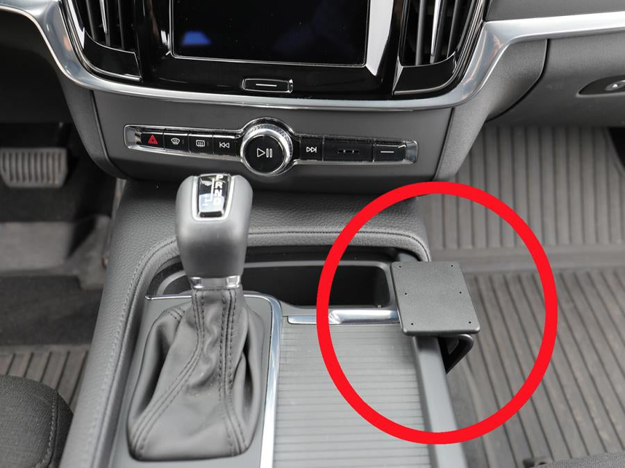 Brodit Auto-Halterung, Lüftung – für Smartphone, Navigator, Tablet/UMPC – Schwarz, ABS/Acetal