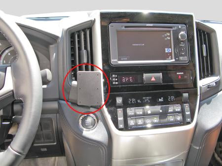 Brodit ProClip – Auto-Halterung – Klemmhalterung – für Toyota LandCruiser 200 (2016–2021) – Schwarz