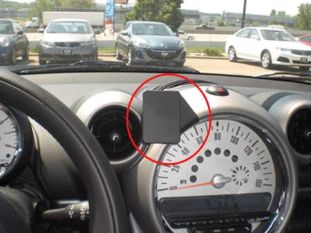 Brodit ProClip – Auto-Halterung – Klemmhalterung, senkrecht – Schwarz