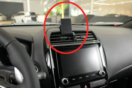 Brodit Auto-Halterung, Klemmhalterung, für Smartphones – Schwarz, ABS