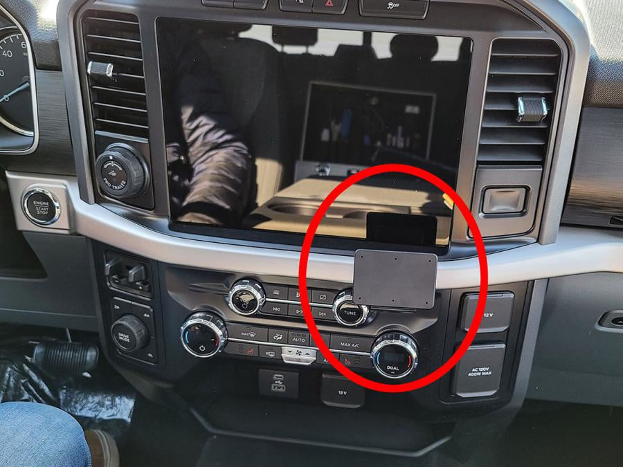 Brodit ProClip – Auto-Halterung (passiv) – Lüftungsschlitz – Schwarz