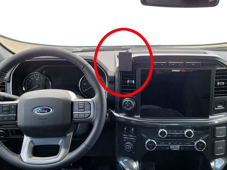 Brodit ProClip – Auto-Halterung (passiv) – Lüftungsschlitz – für Smartphones, Navigationsgeräte – Schwarz